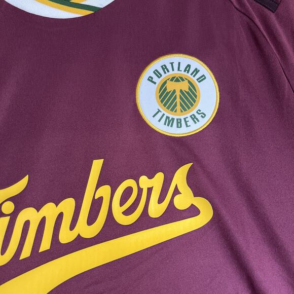 Adidas Women’s 2024 Portland Timbers Archive MLS Jersey Size Large NEW - Picture 4 of 11